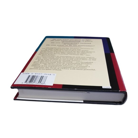 The Victorious Christian Life By Dr. Tony Evans Hardcover Spiritual Guide Religi - Picture 3 of 11